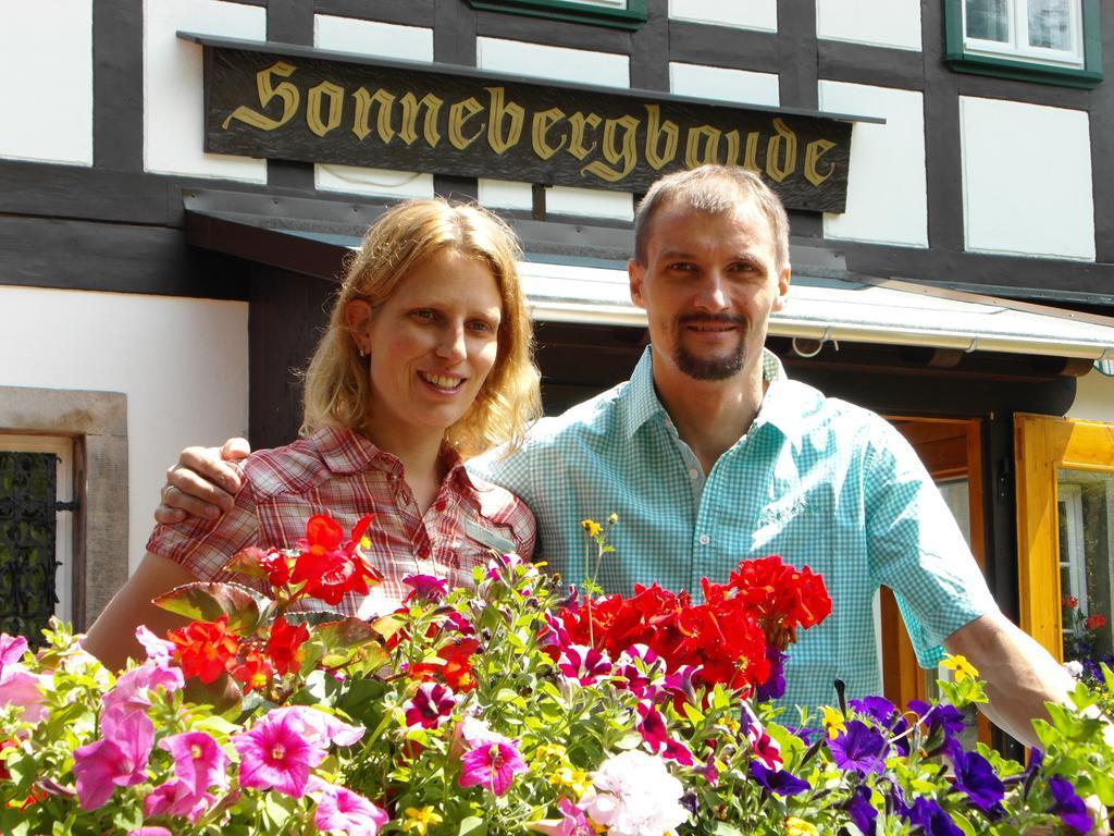 Wanderhotel Sonnebergbaude Waltersdorf  Exterior photo
